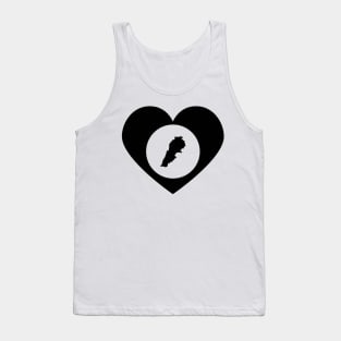 Lebanon Heart Beirut Tank Top